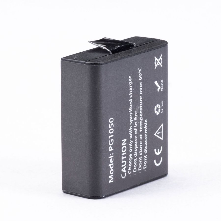 Batería Li-Ion 1350 mAh 3,7V para cámaras de acción Serie H / H+ / H Pro