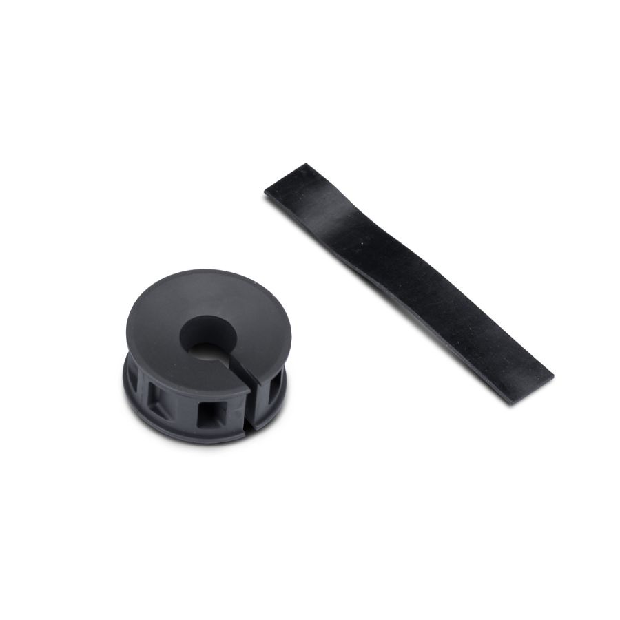 Adaptador para tubo con banda de goma de 12 mm