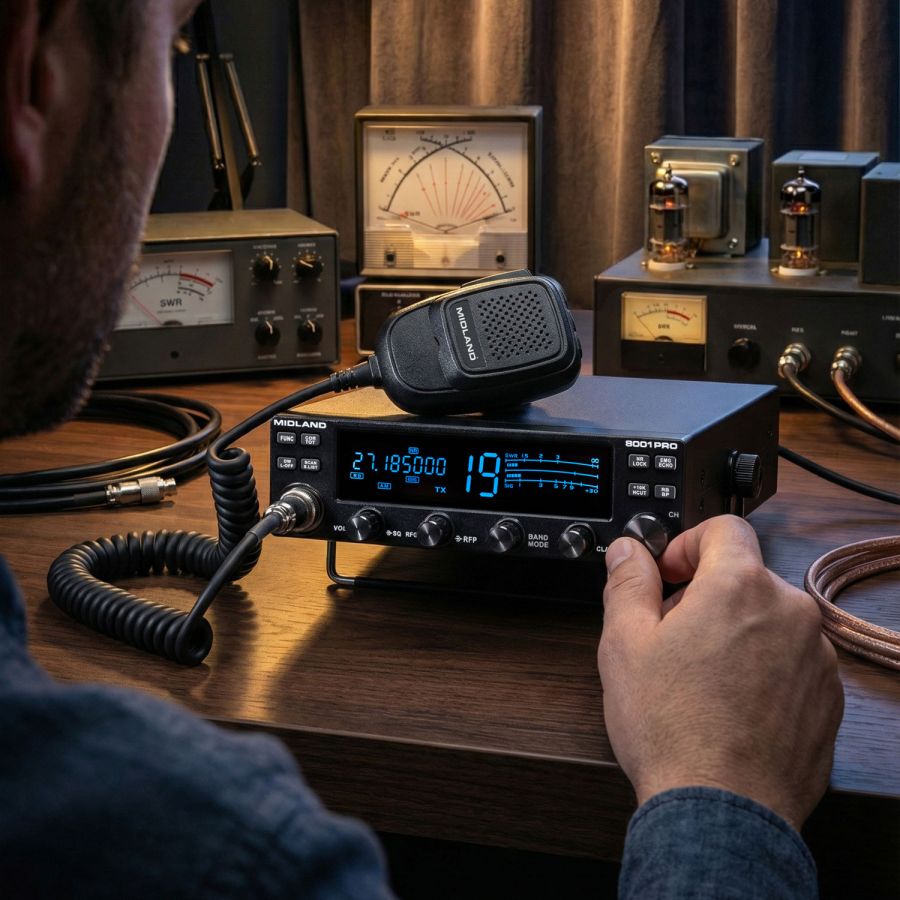 8001 PRO - Transceptor SSB
