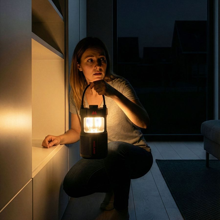 ER LANTERN Linterna LED con altavoz Bluetooth