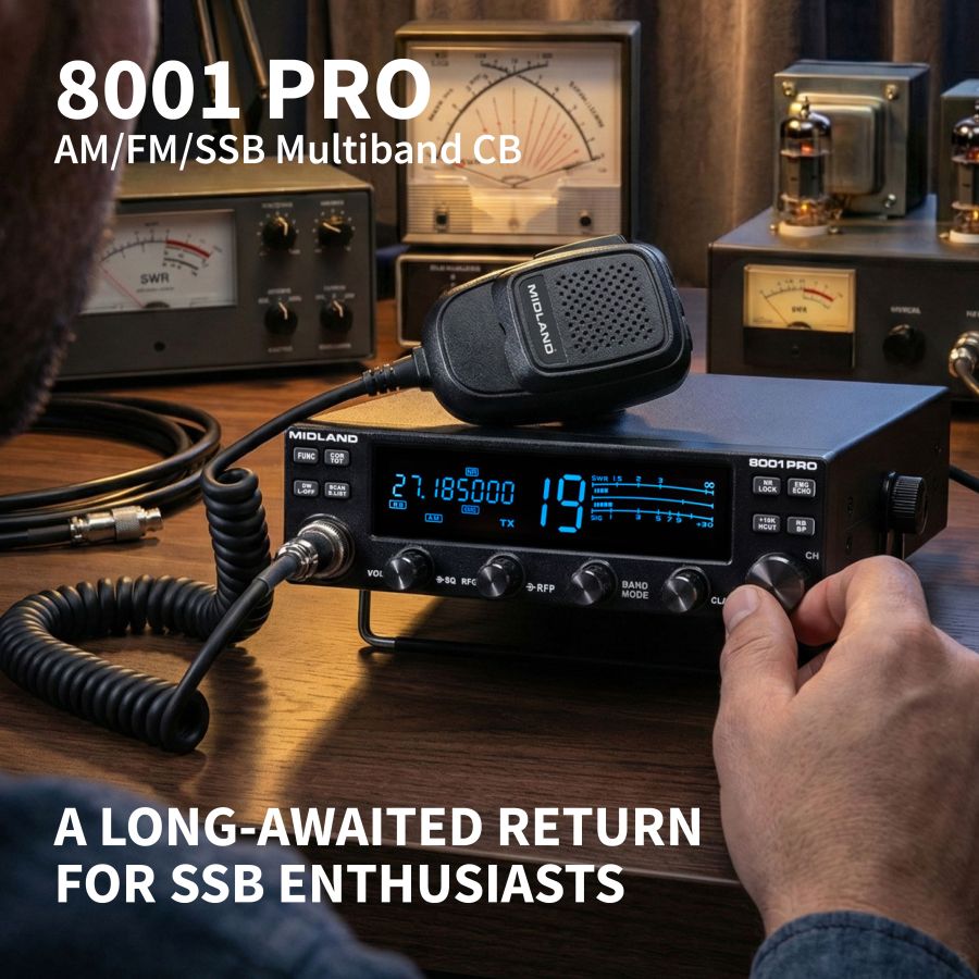 8001 PRO - Transceptor SSB