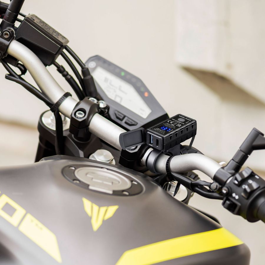 MP-H 2USB C/A - Cargador USB para moto