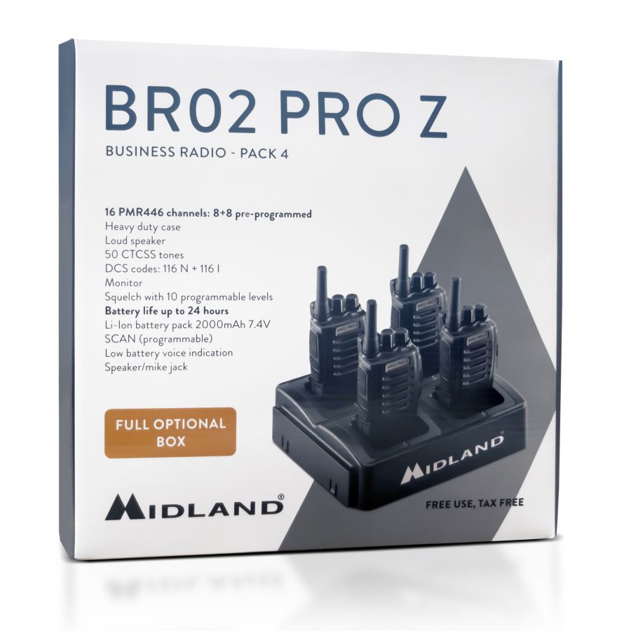BR02 PRO Z Pack 4 unidades