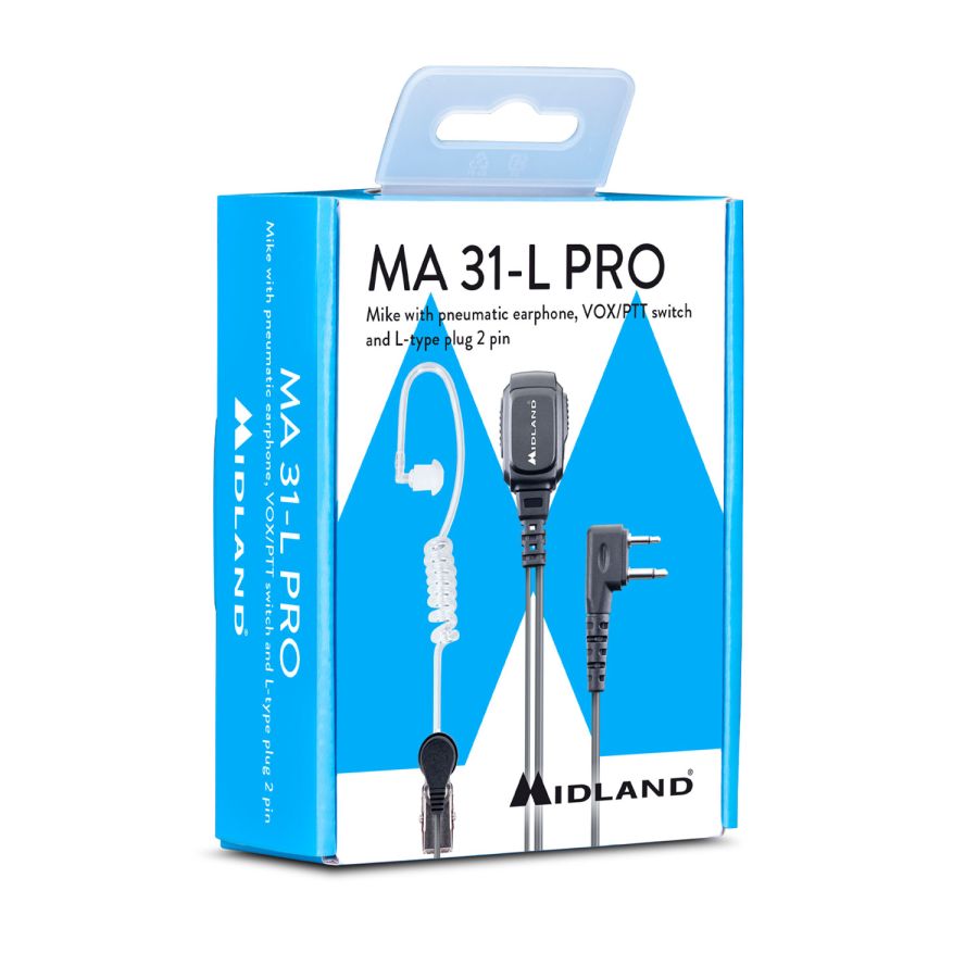 MA31 L Pro Micrófono 2 Pin Midland
