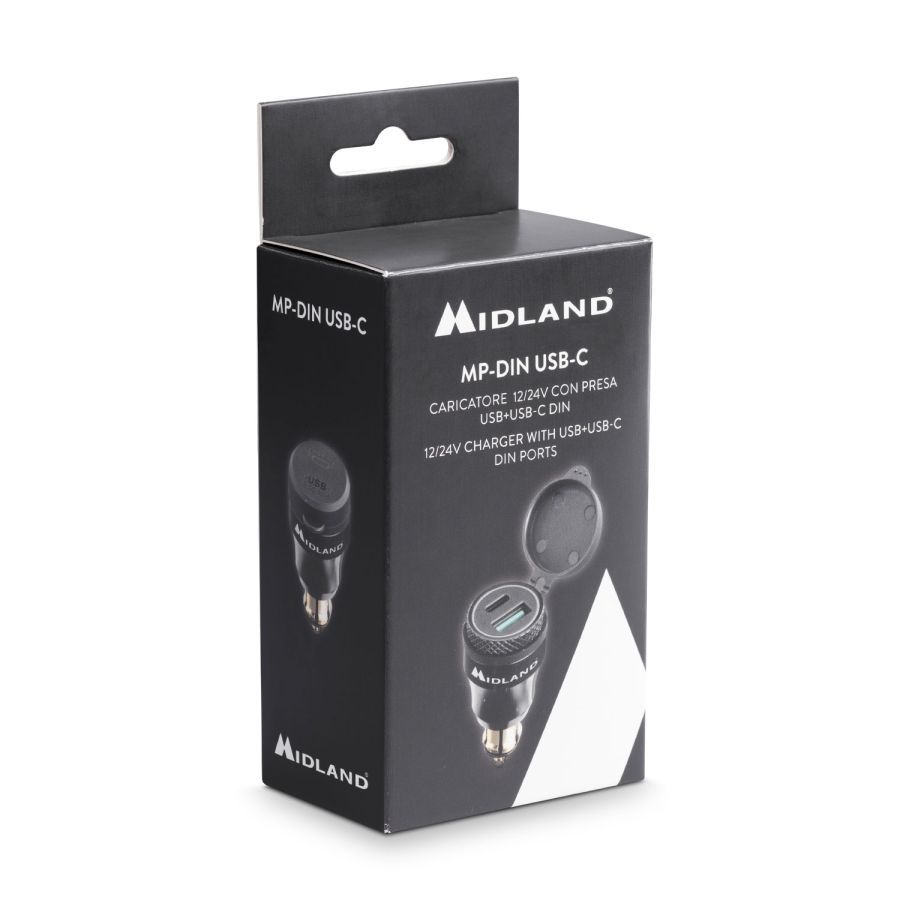 MP-DIN USB-C Alimentador Midland
