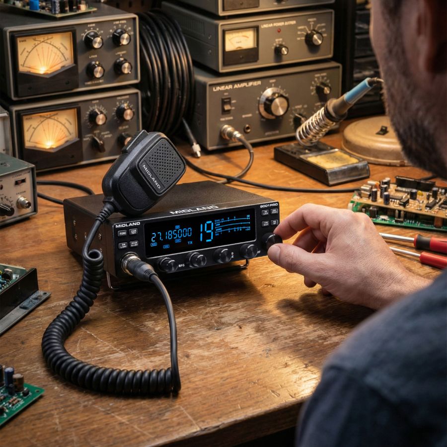 8001 PRO - Transceptor SSB