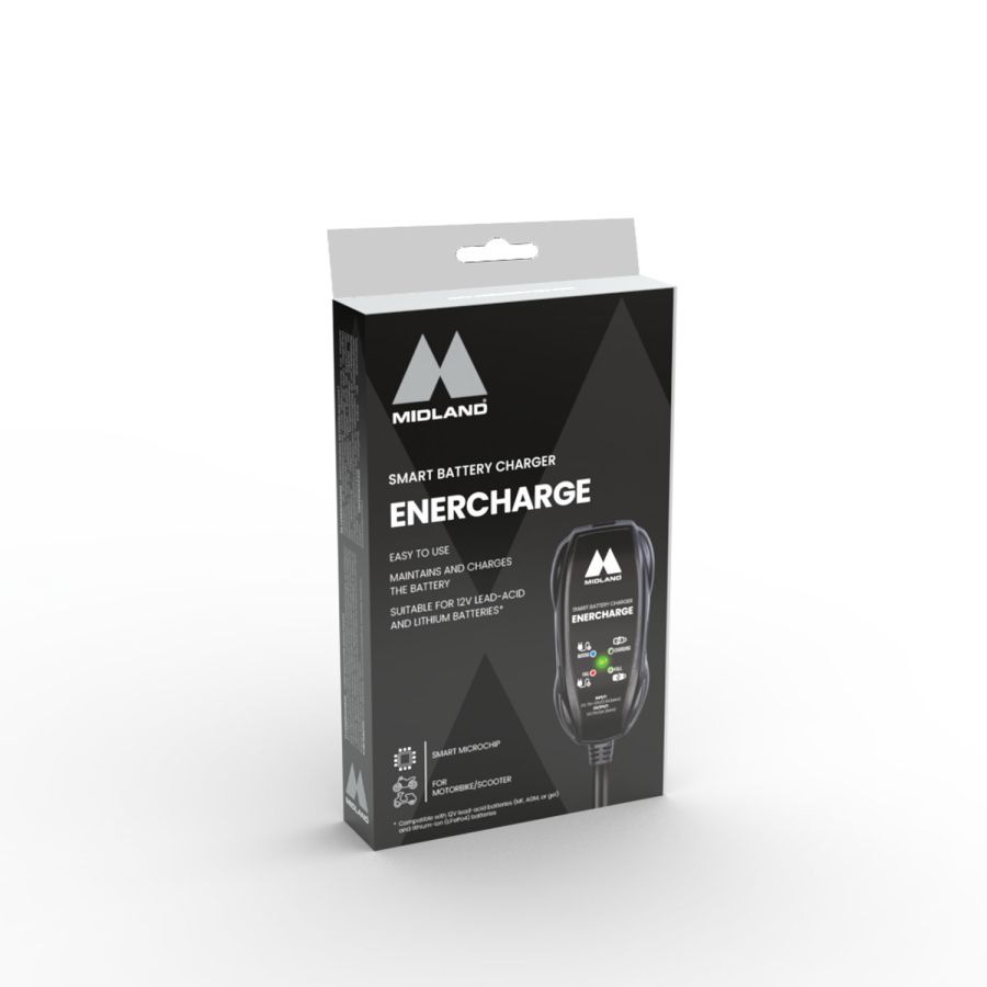 Enercharge cargador de batería de moto
