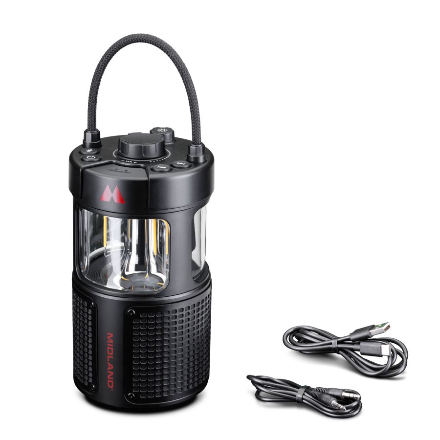 ER LANTERN Linterna LED con altavoz Bluetooth