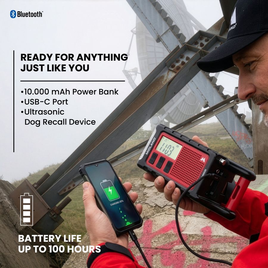 ER 300 Pro, la radio de emergencia Bluetooth