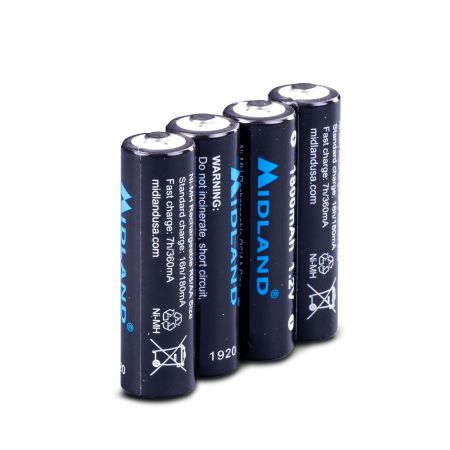 4 pilas recargables AA