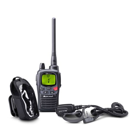 Midland Kit Caza negro Walkie Talkie