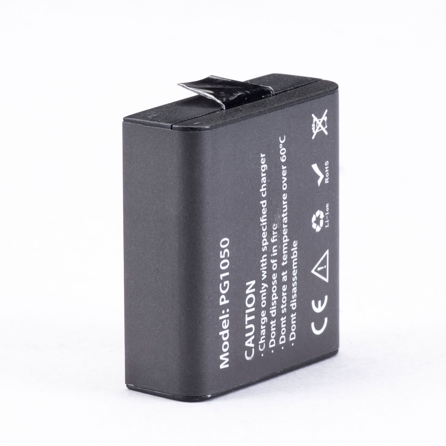 Batería Li-Ion 1350 mAh 3,7V para cámaras de acción Serie H / H+ / H Pro