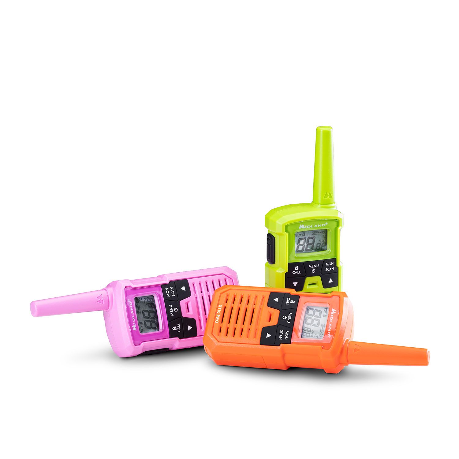 XT10 PRO Multicolor 3 radios