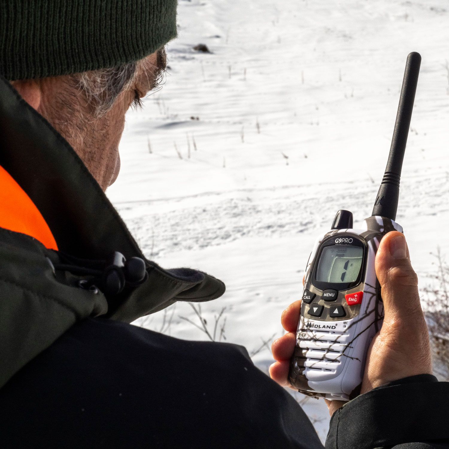 Midland Kit Caza blanco Walkie Talkie