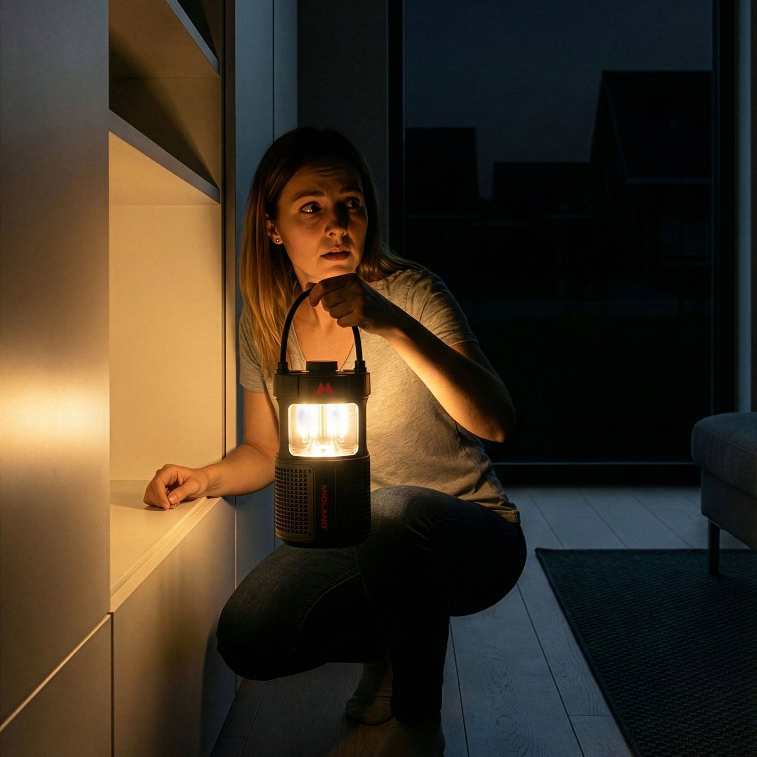 ER LANTERN Linterna LED con altavoz Bluetooth