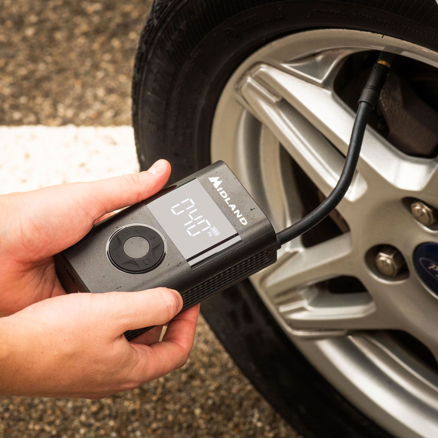 ENERPUMP - POWER BANK CON COMPRESOR DE AIRE
