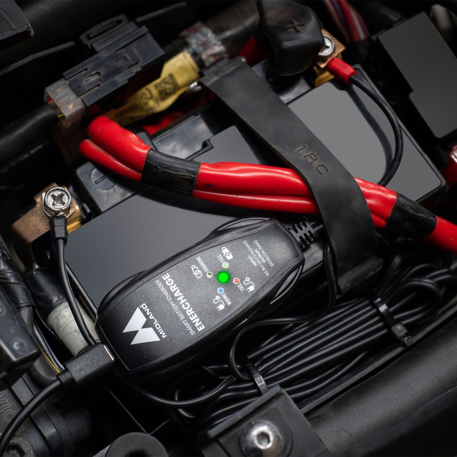 Enercharge cargador de batería de moto