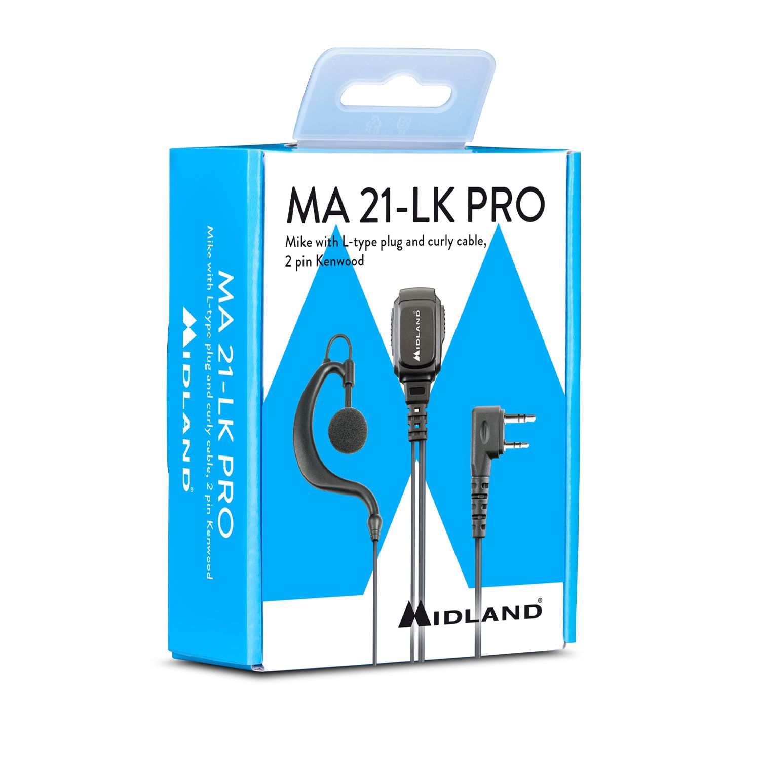 MA21 LK Pro Micrófono 2 Pines Kenwood