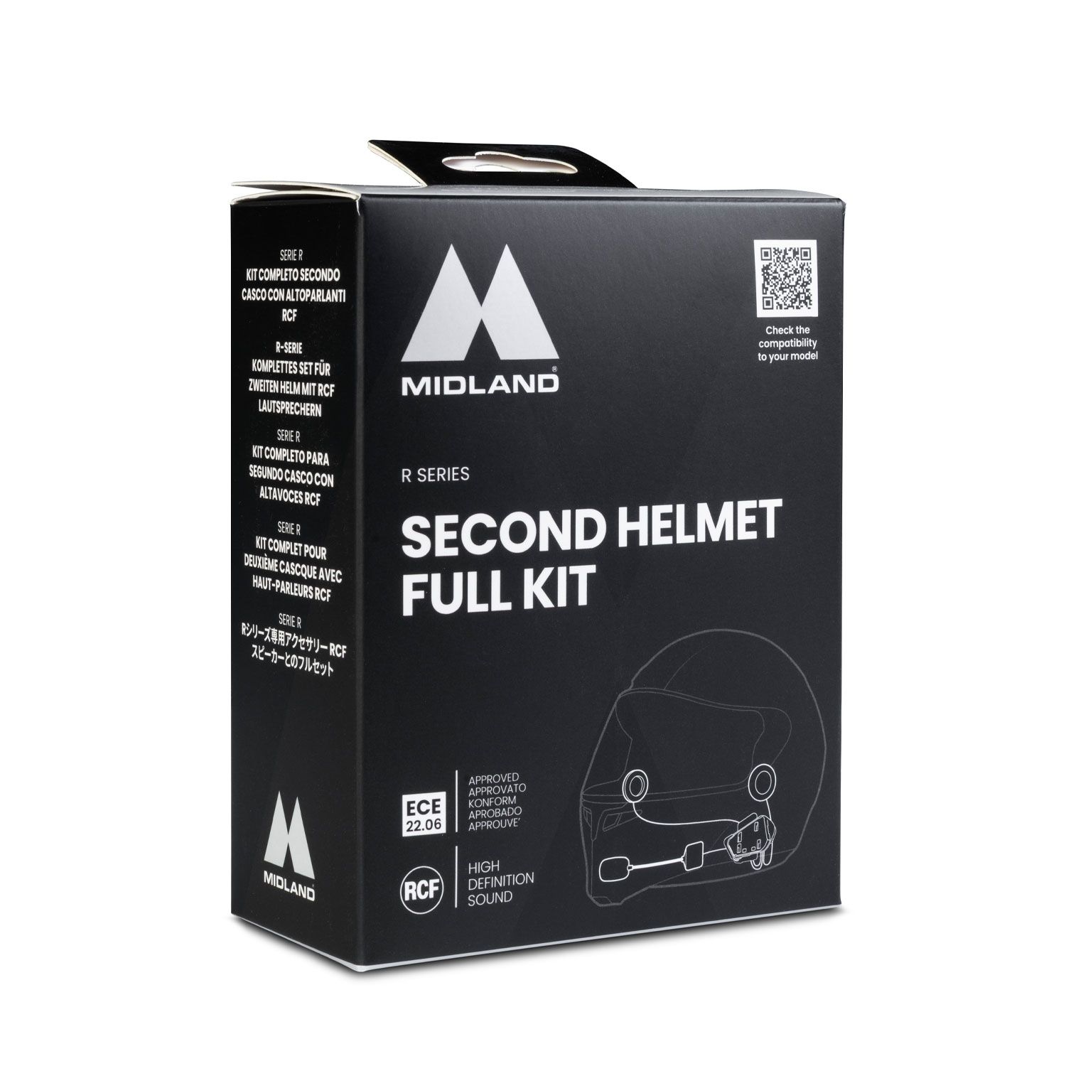 Kit de casco secundario RCF serie completa R