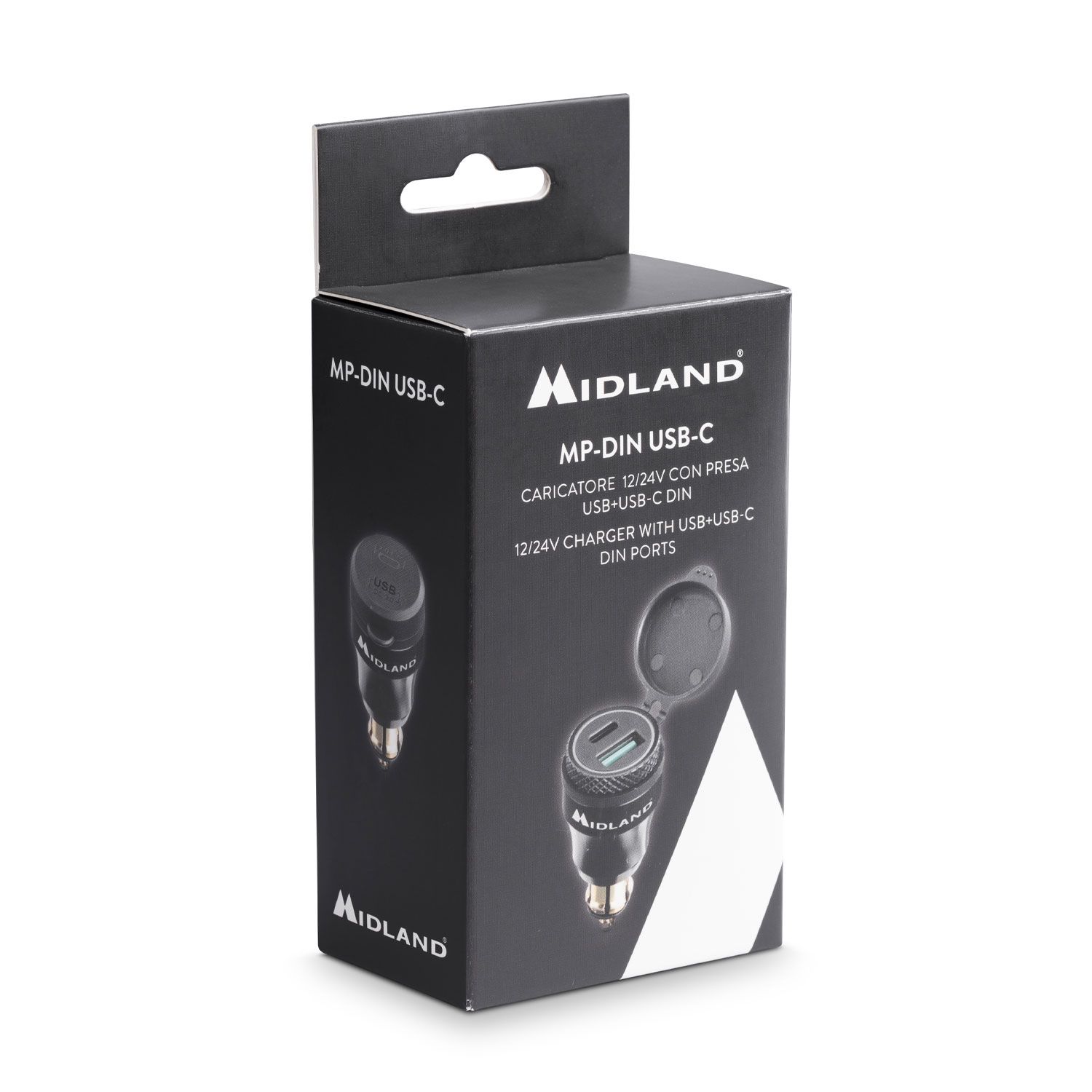 MP-DIN USB-C Alimentador Midland