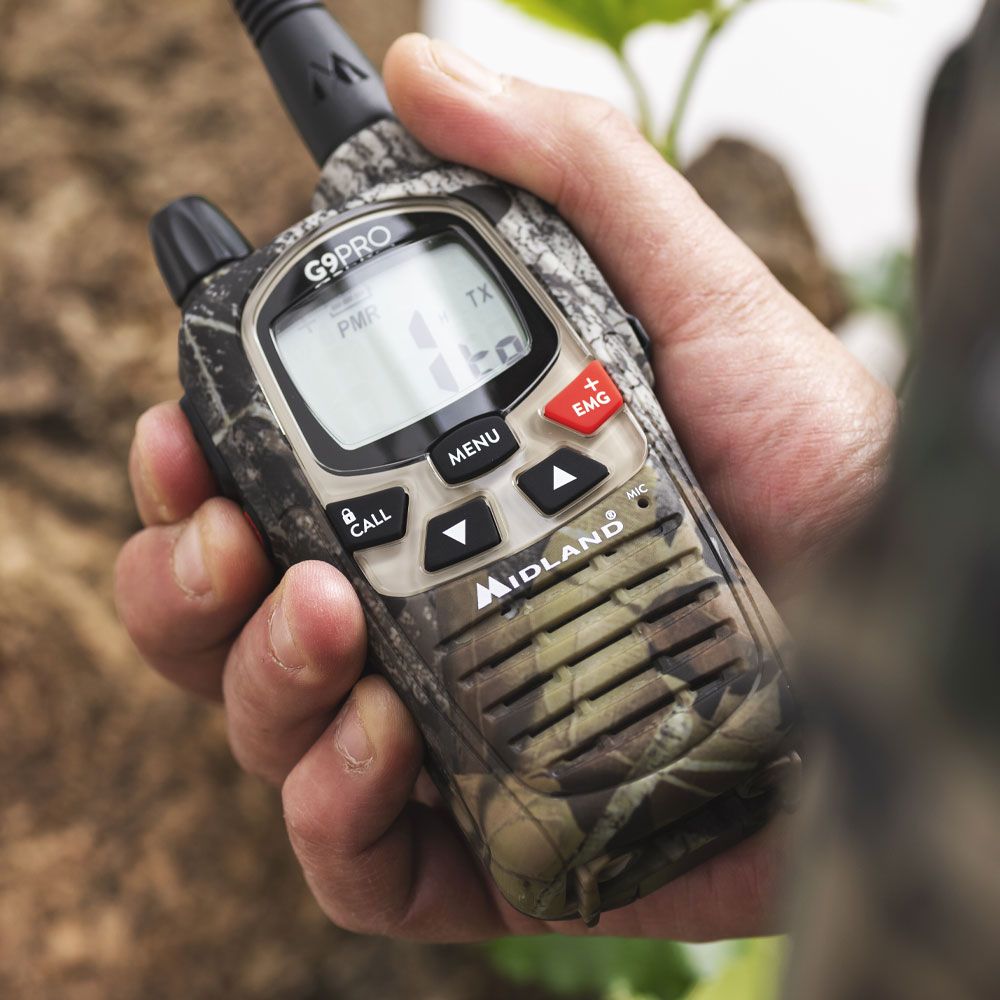 Midland Kit Caza camo Walkie Talkie