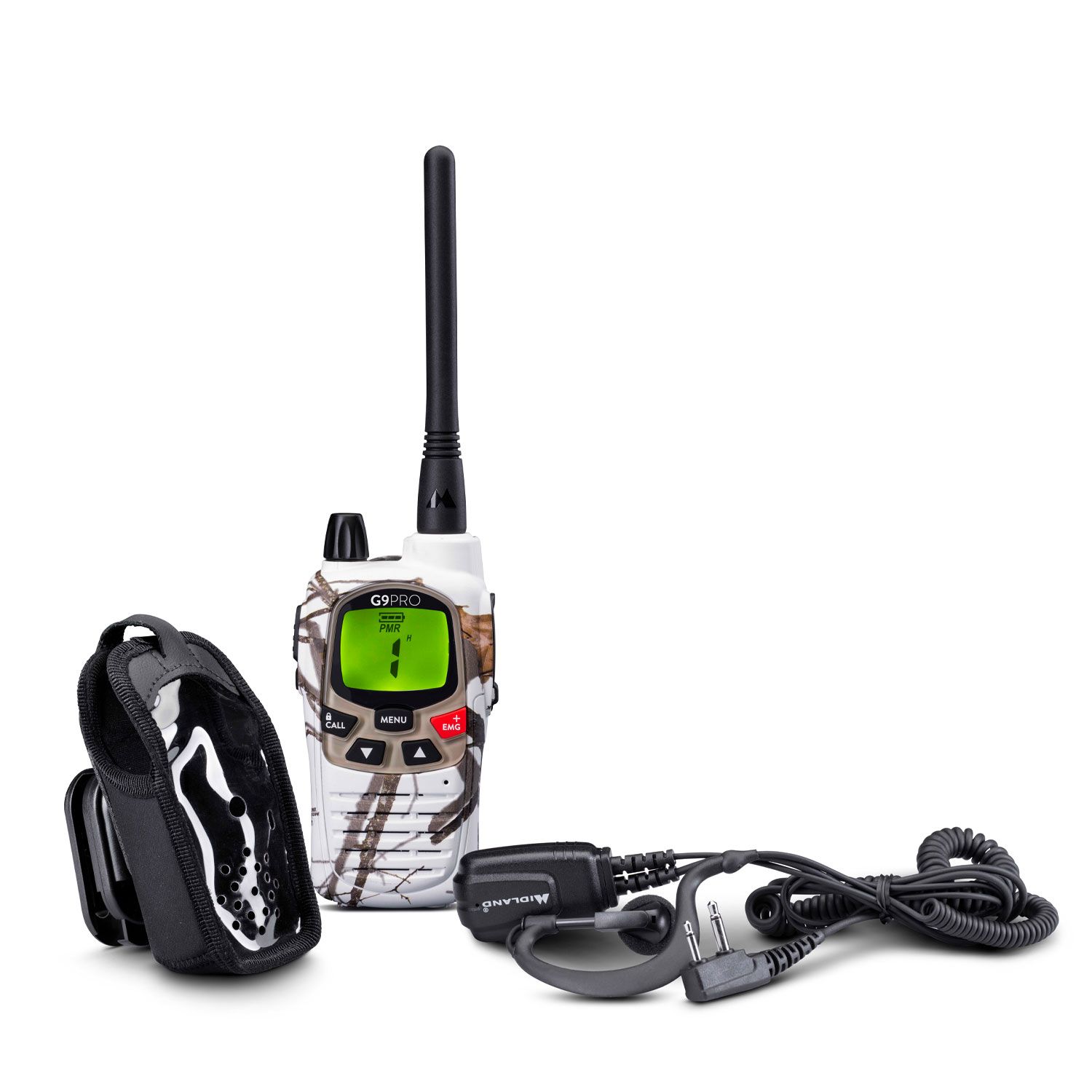 Midland Kit Caza blanco Walkie Talkie