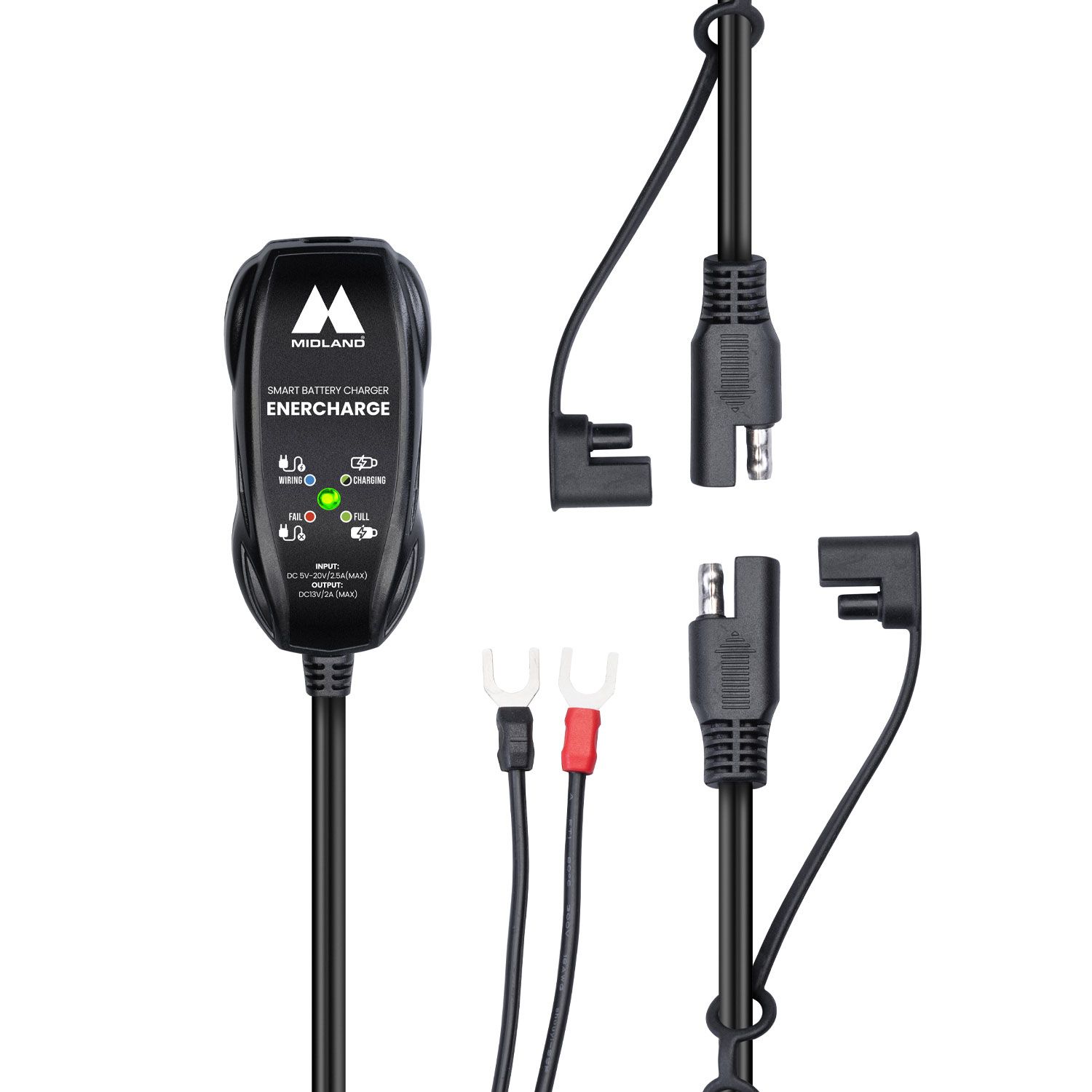Enercharge cargador de batería de moto