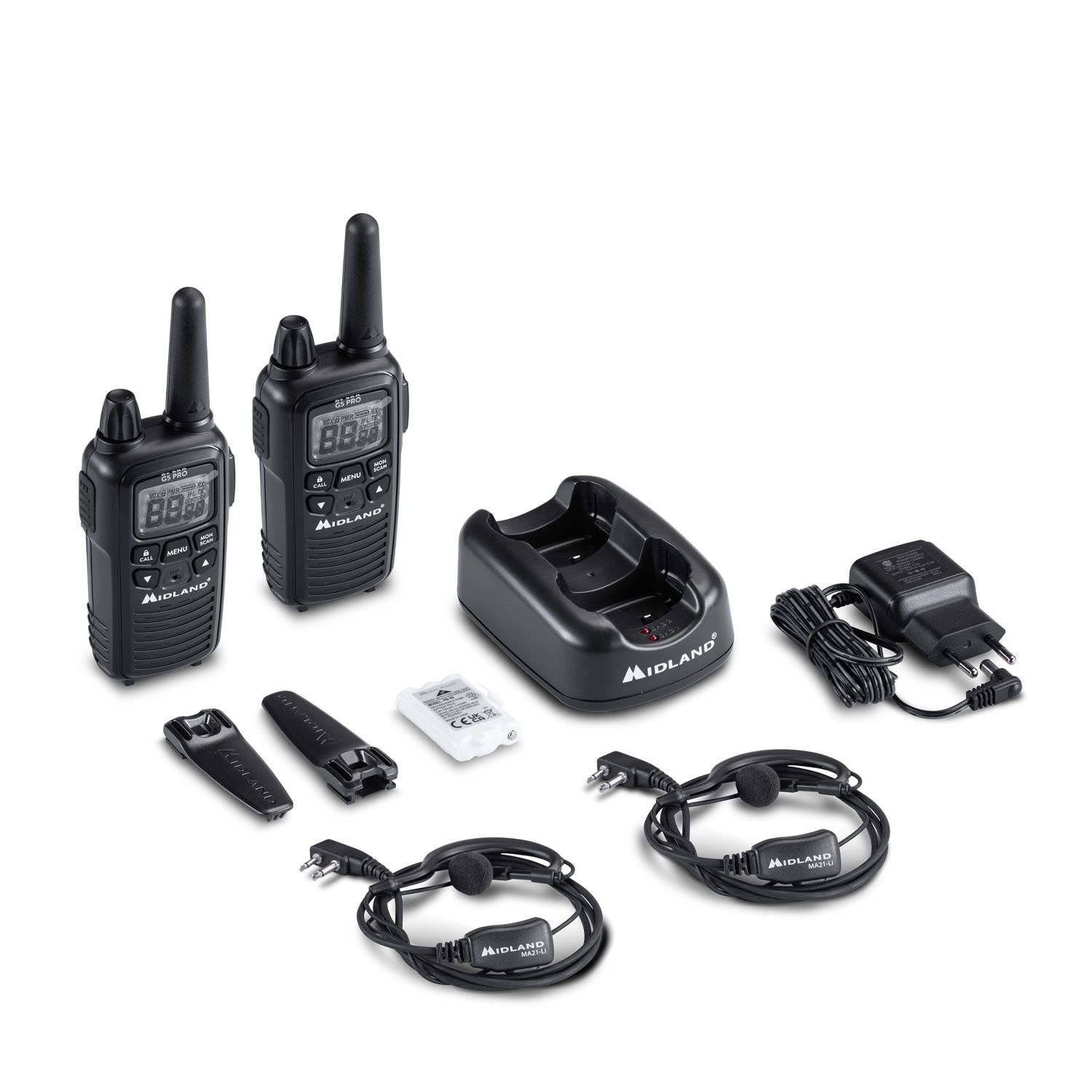 G5 PRO - RECEPTOR TRANSMISOR PMR446/LPD