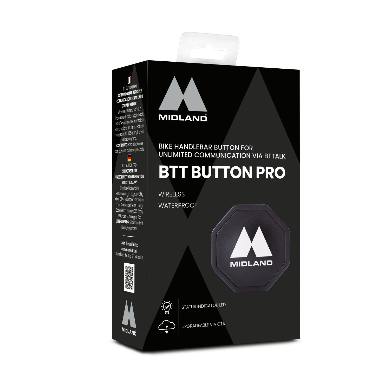 BTT Button PRO Botón PTT inalámbrico