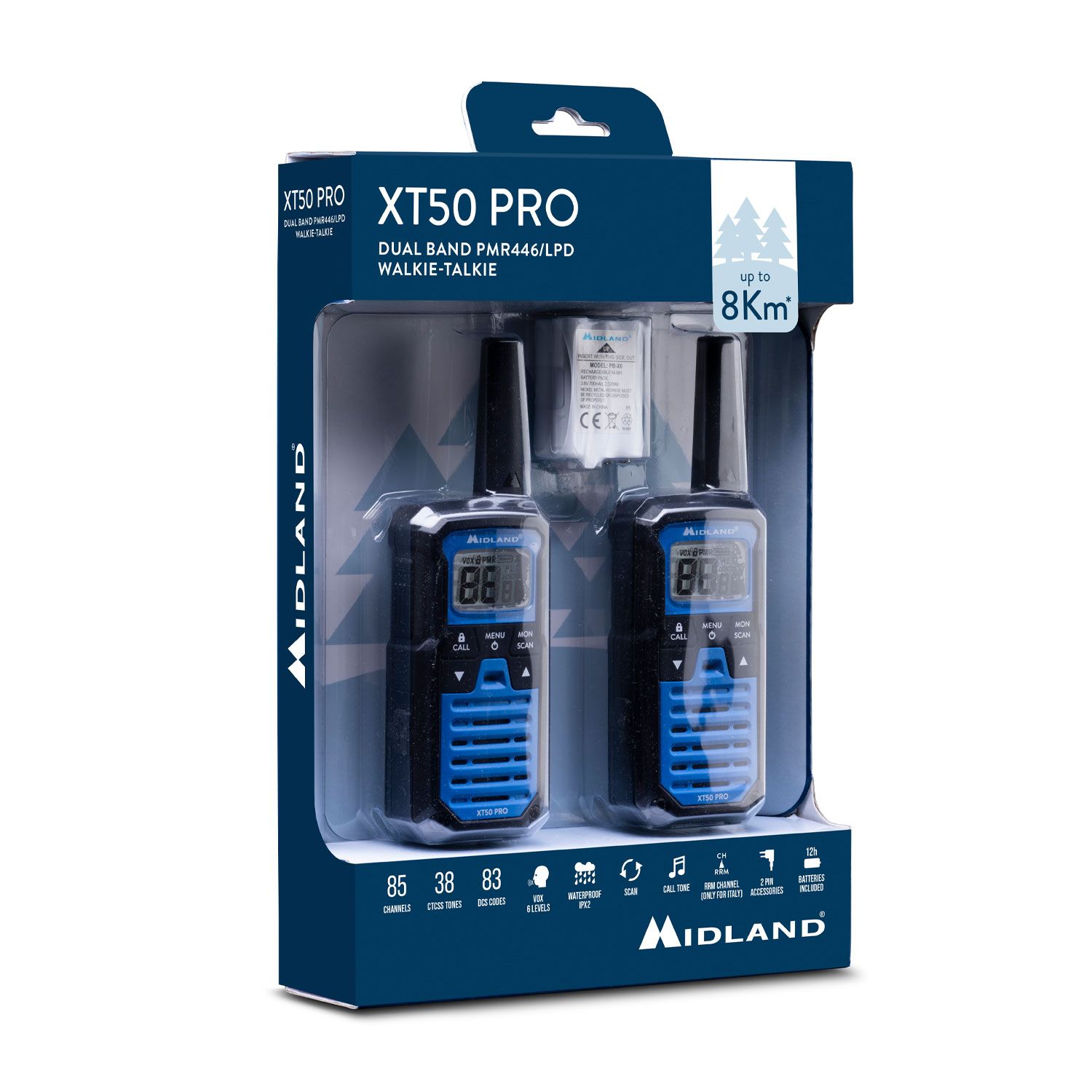 Midland XT50 PRO Doble Walkie Talkie