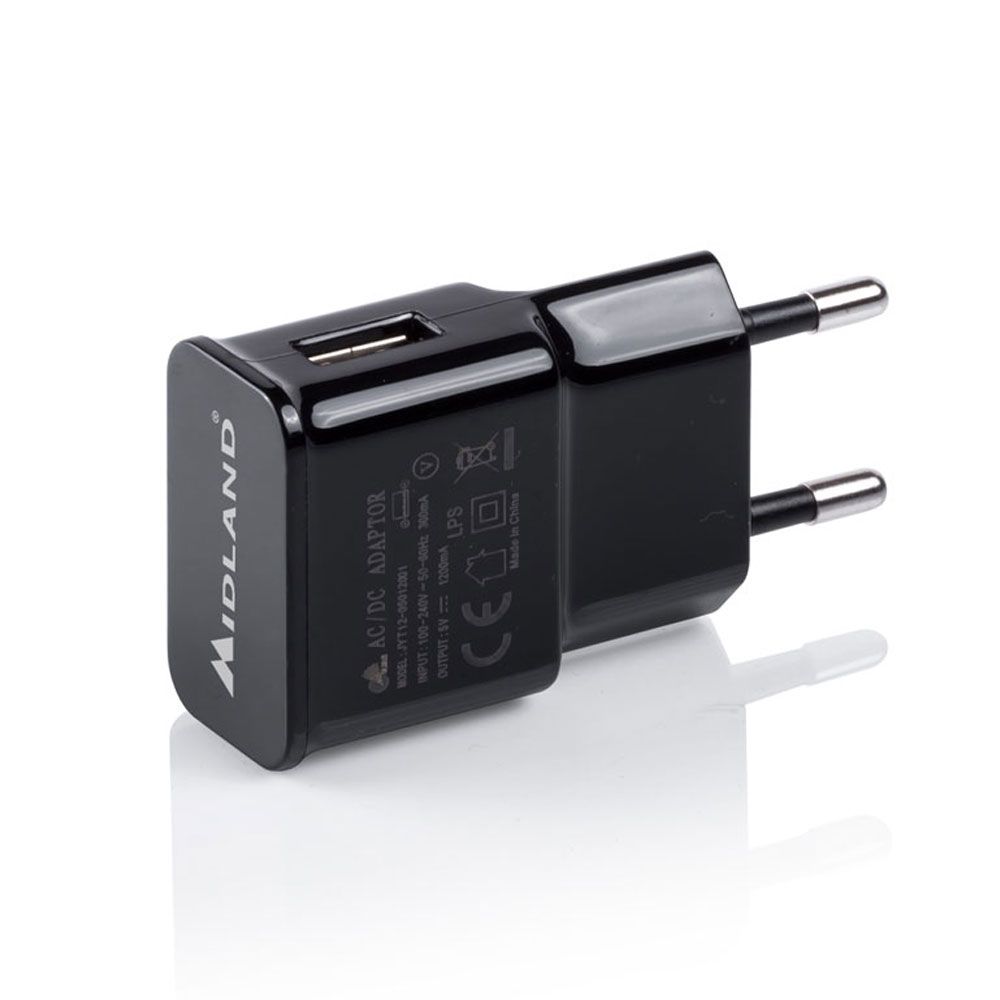 Alimentador con toma USB para BT PRO Midland