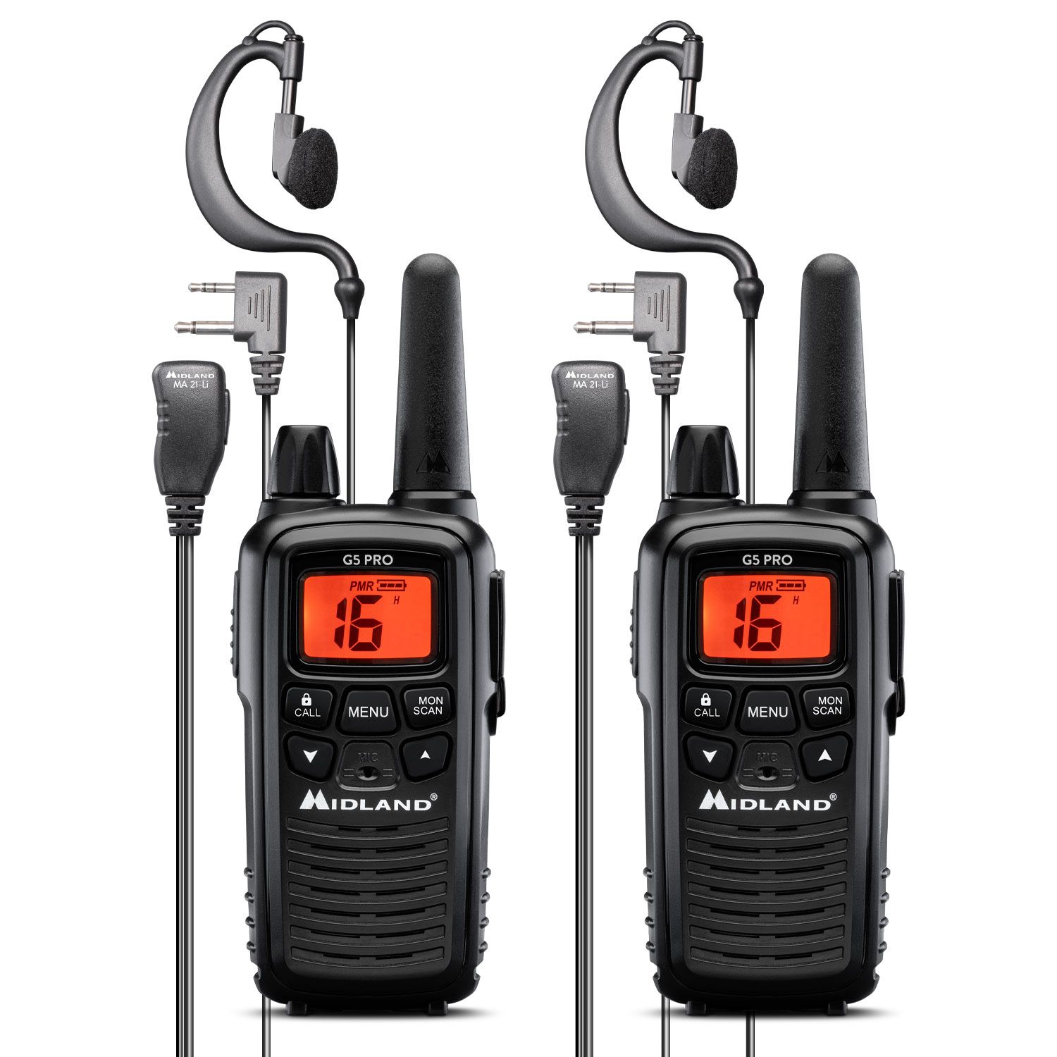 G5 PRO - RECEPTOR TRANSMISOR PMR446/LPD
