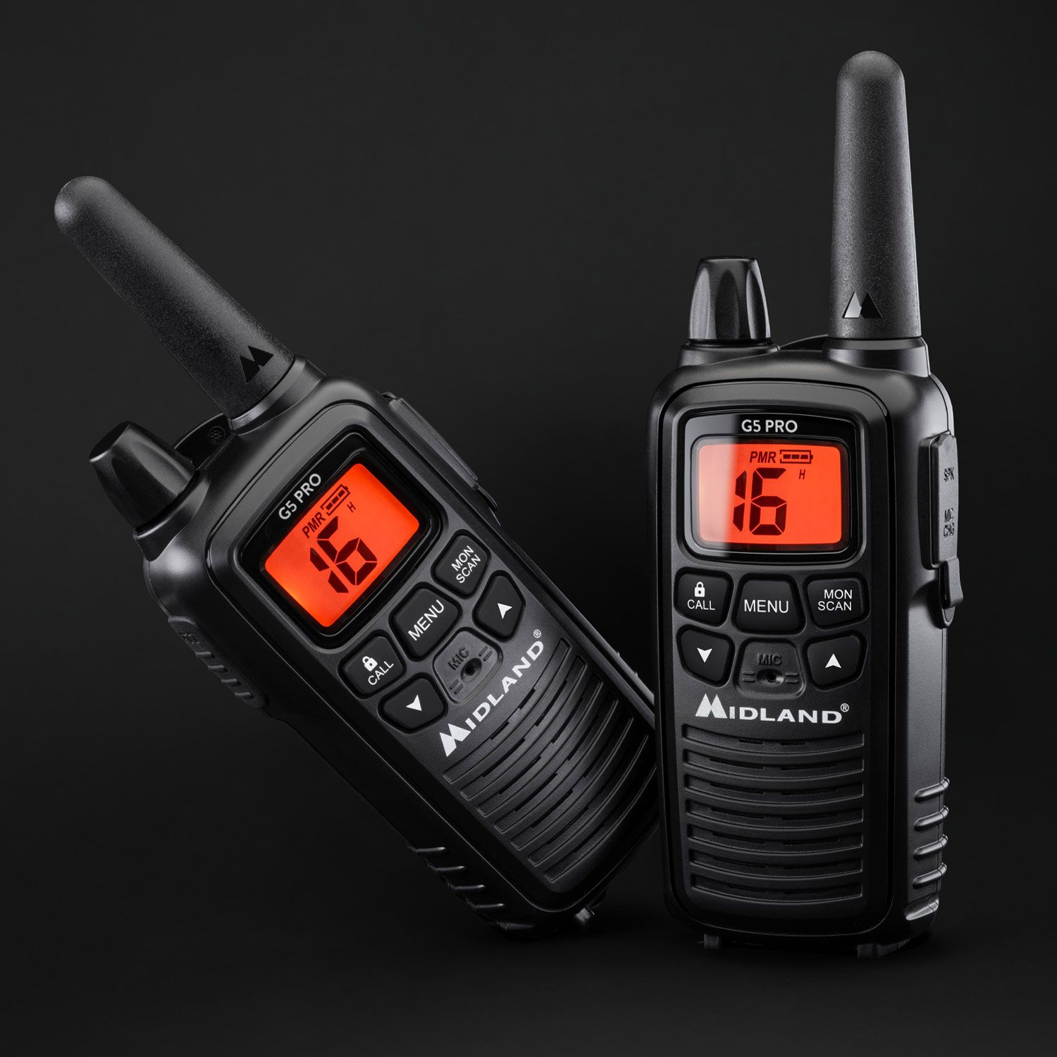G5 PRO - RECEPTOR TRANSMISOR PMR446/LPD