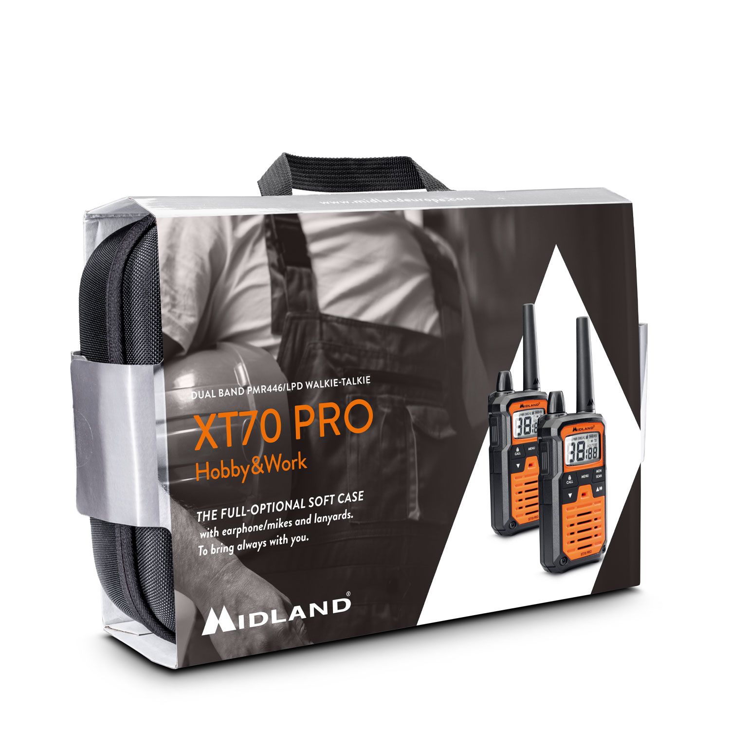 Midland XT70 Pro Hobby & Work Doble Walkie Talkie